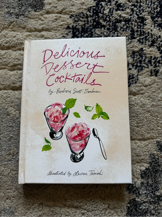 Other - Delicious Dessert Cocktails Cookbook - Pink & Cream Cover